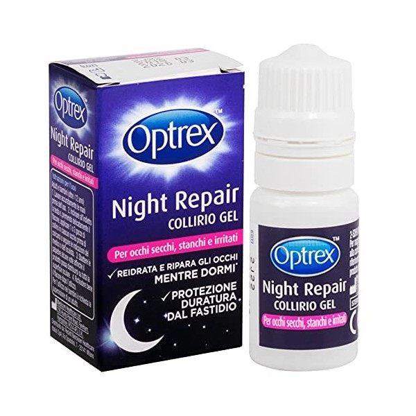 Optrex Eye Drops Night Repair Gel 10ml