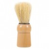 Lurrose Brosse à Crème à Raser Brosse à Moustache Brosse à Barbe Homme Blaireau Homme Blaireau à Poils Doux Blaireau En Bois 