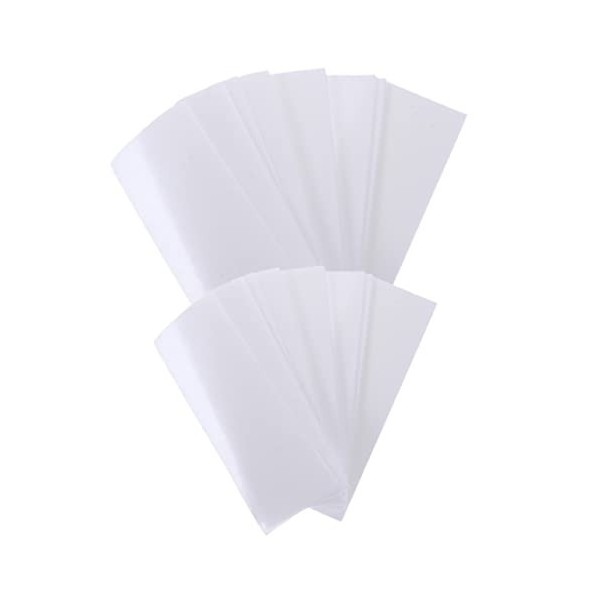 minkissy Lot de 200 feuilles de papier ciré blanc non tissé