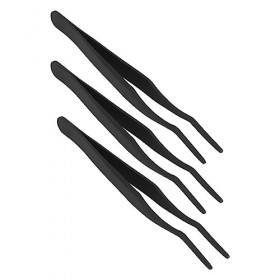 Applicateur dextension de Cils, 3 Pinces à épiler Précises à Bords Arrondis pour Femmes pour Salon de beauté