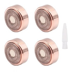 CENPEK Tête De Rechange pour Épilateur Facial 4Pcs Compatible avec Finishing Flawless Generation 2