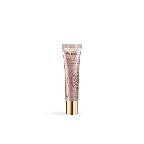 Melvita Soin Contour des Yeux Liftant Argan Bio Active Soin Anti Âge 99% Naturel Certifié Bio 15 ml, 1 Unité