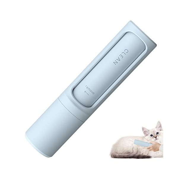 Fukamou Rouleau dépilation pour Animaux de Compagnie, Home Artefact Épilateur Collant Portable, Cylindre réutilisable Pet Fu