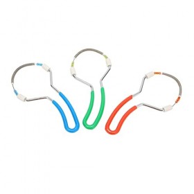 ANKROYU 3PCS Épilateur à Filetage à Ressort, Épilateur à Filetage à Ressort Pour Femmes, Épilateur à Ressort Pour le Visage, 