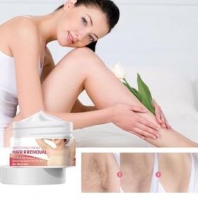 Crème à raser pour la zone du bikini - Crème dépilatoire maison longue durée et sans odeur - Produits nettoyants pour peaux g