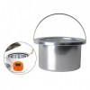 Pot chauffe-cire-bol dépilation Portable, Pot intérieur pour chauffe-cire, Pot de cire chauffant, Pot de Machine dépilation