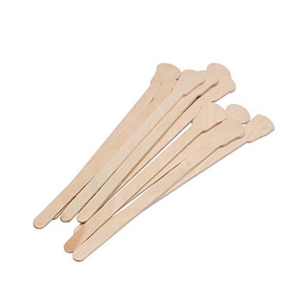 Bâtons de Spatule à Cire, Bâtons dépilation pour lépilation des Sourcils et du Visage Couleur assortie52 