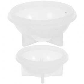 VILLCASE Bol De Cire En Silicone Cuillère De Cire Bol De Nettoyage Bol De Trempage En Silicone Cuillère De Cire Sceau De Cire