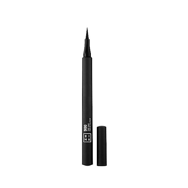 3INA MAKEUP - The 24h Pen Eyeliner 900 - Noir - Eyeliner Noir Liquide Mat avec Pointe Ultra-Précise - Haute Pigmentation pour