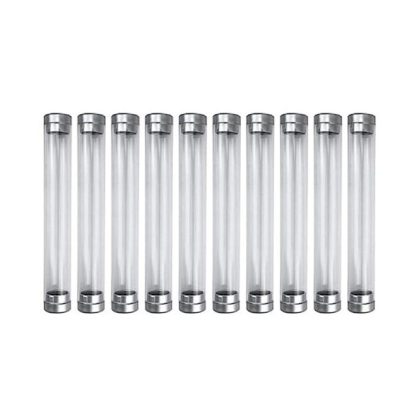 10 Pièces Greffage Cils Floraison Pince À Épiler Boîte Demballage Cylindre Tube Pince Droite Incurvée Pince À Épiler Ensembl