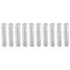10 Pièces Greffage Cils Floraison Pince À Épiler Boîte Demballage Cylindre Tube Pince Droite Incurvée Pince À Épiler Ensembl