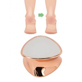 2 en 1 Cheveux Gomme épilation Humide Sec Utilisation Indolore Lavable Pied épurateur Outil pour Bras Jambe Or 