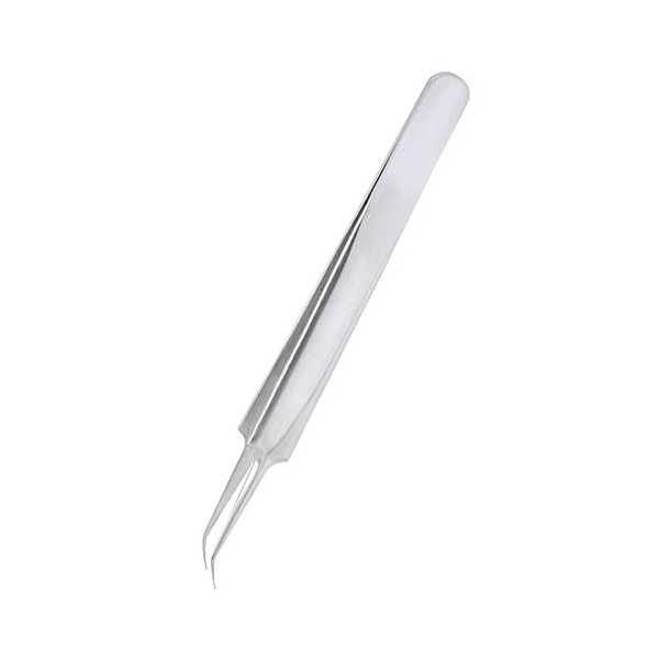 Pince à épiler moreoustitory, pince à épiler les cils pour lextension des cils Pince à épiler en acier inoxydable
