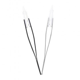 Beavorty 2Pcs Pince À Épiler En Céramique Pince À Épiler En Acier Inoxydable Pince À Épiler De Précision Pince À Épiler Point