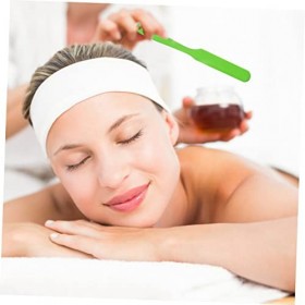 minkissy Lot de 3 bâtons dépilation en silicone applicateurs de cire en silicone Spatule dépilation à la cire pour femme Ba