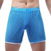 Duohropke Sous-vêtements en maille pour homme - Transparent - Short en maille - Boxer sexy - Sous-vêtements de nuit - Clubwea