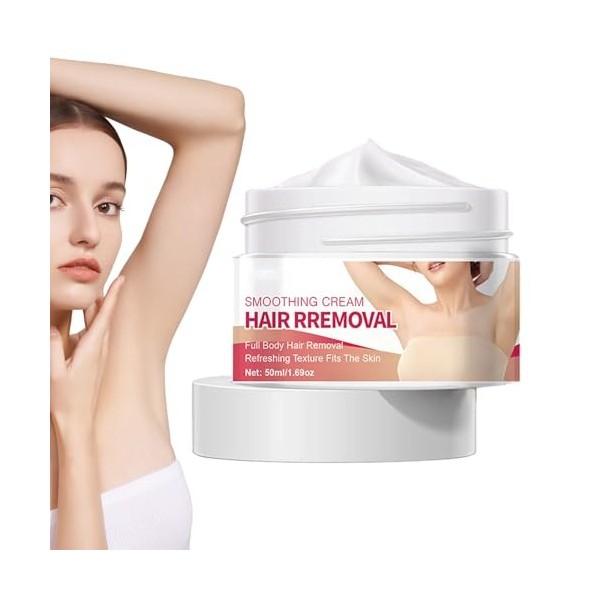 Crème à raser pour la zone du bikini,Crème dépilatoire multi-usages, gel doux à effet instantané | Produits de beauté pour fe