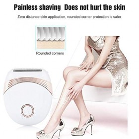 Doumneou Épilateur électrique portable rechargeable pour femme