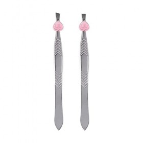 POPETPOP 2 Pièces Outil De Pince À Sourcils Pince À Sourcils Pince À Sourcils Pince À Épiler En Forme De Ciseaux Pince À Épil