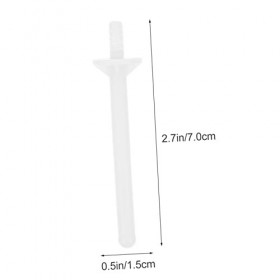 50 Pièces Pp Dépilation Du Nez Spatules Jetables Pour Cire Capillaire Applicateurs De Bâtons De Cire Pour Le Nez Dépilation
