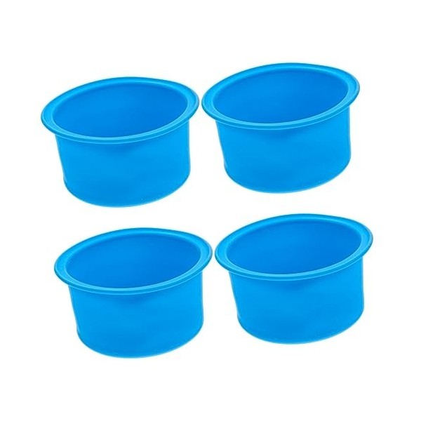 minkissy Bol De Fusion De Cire Bol en Silicone De Cire Fondante Récipient Pratique pour Faire Fondre La Cire Pot De Fartage e