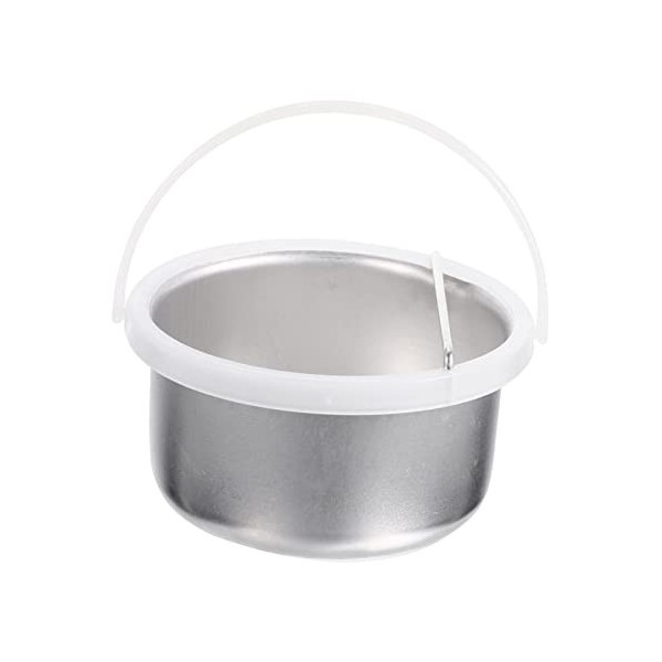 SEWACC Petit Pot De Cire Cheveux Beurre Accessoires Pour Cheveux Pot De Cire Pour LÉpilation Chauffe-Cire Casserole Intérieu