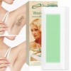 Bandes de cire pour lépilation | Accueil Épilation Bandes de cire pour le corps et le visage pour femmes | Lot de 20 bandes 