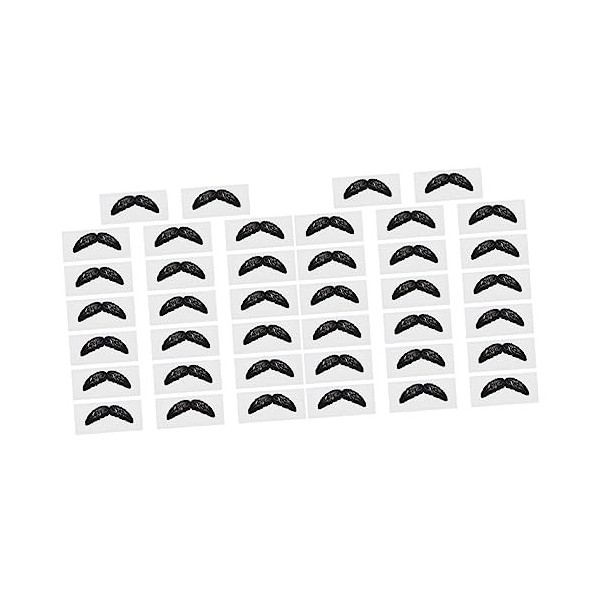 FRCOLOR 20 Pièces Autocollants Épilation Du Nez Stickers Perles De Cire Pour Lépilation Dissolvant De Sourcil Moustache Stic