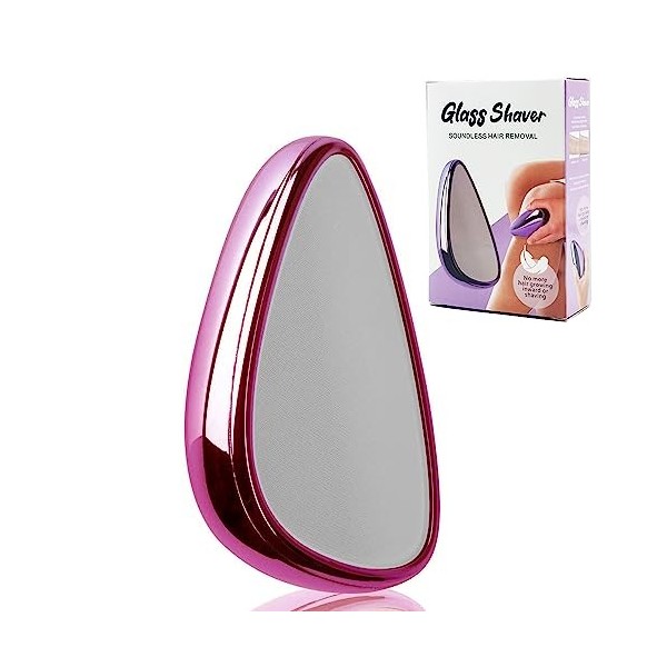 SUGERU® Épilateur sans douleur 3rd pour femme | Épilateur en cristal | Design ergonomique | Soyeux Lisse Jambe Bras Dos Outil