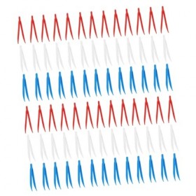 Housoutil 100 Pièces Pince À Épiler Sourcils Nail Art Clip Outils Perles En Vrac Artisanat Pour Enfants Pince À Cils Enfants 