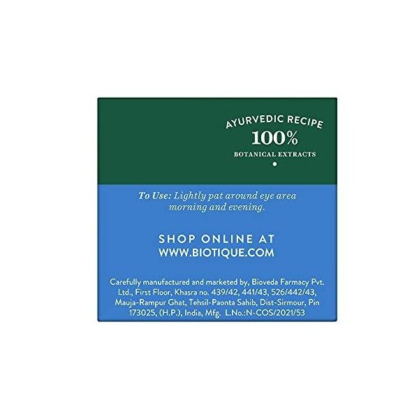 Biotique Seaweed Revitalizing Anti-Fatigue Eye Gel