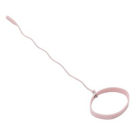 Pince à épiler Dragonne de Protection Silicone Souple Extension de Cils Pince à épiler Salon Léger Dragonne élastique Rose 