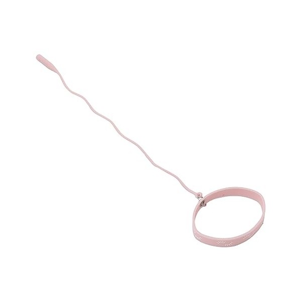 Pince à épiler Dragonne de Protection Silicone Souple Extension de Cils Pince à épiler Salon Léger Dragonne élastique Rose 