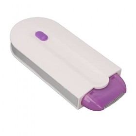 Machine dépilation électrique, Tondeuse à Cheveux électrique Indolore à Détection de Lumière Batterie 380mAh pour les Jambes