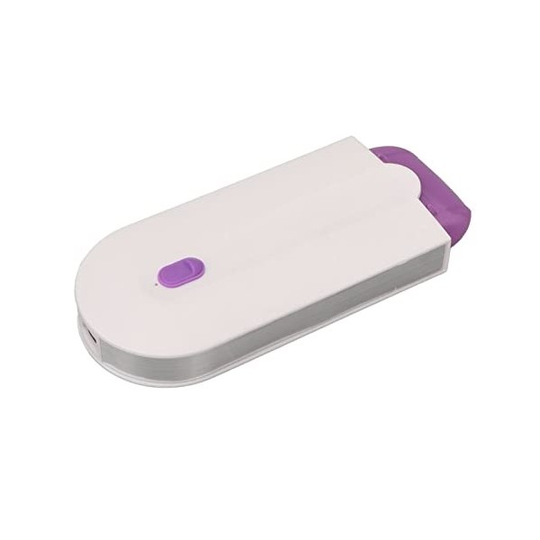 Tondeuse à Cheveux électrique, Machine dépilation électrique à Détection de Lumière Longue Durée, Batterie 380 MAh pour les 