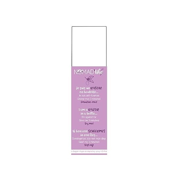 NomadLife - Mousse Dépilatoire Emmène Moi - Argan