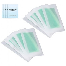 Bande de Cire Jetable Fonctionnement Simple Bandes de Cire pour lépilation des Jambes Sous les Aisselles