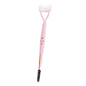 Brosse à sourcils portative pliable, brosse à cils à aiguille en acier, outil de maquillage de toilettage, peigne à cils à ai