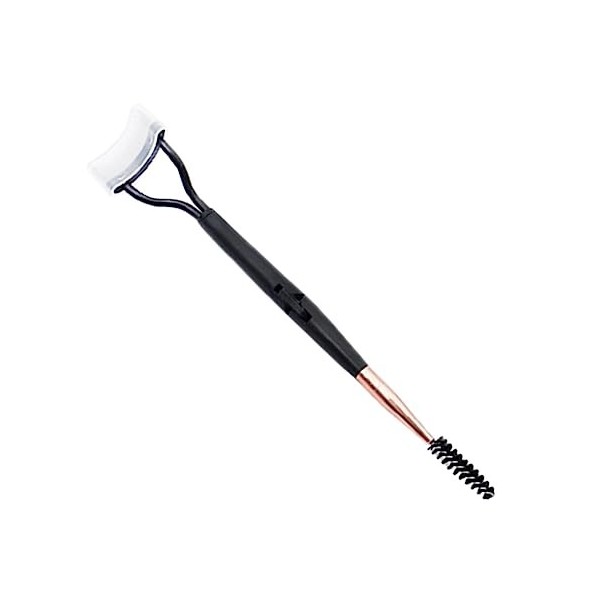 Brosse à sourcils, accessoire de coiffage de brosse à cils à double tête, outil de pinceaux cosmétiques de définition de cils