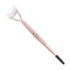 Brosse à sourcils, accessoire de coiffage de brosse à cils à double tête, outil de pinceaux cosmétiques de définition de cils