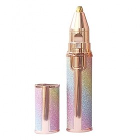 Tondeuse à Sourcils électrique, épilation du Corps Et du Visage Rechargeable 2 En 1 Pour Femme, épilateur Facial électrique P