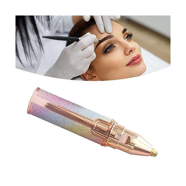 Tondeuse à Sourcils électrique, épilation du Corps Et du Visage Rechargeable 2 En 1 Pour Femme, épilateur Facial électrique P