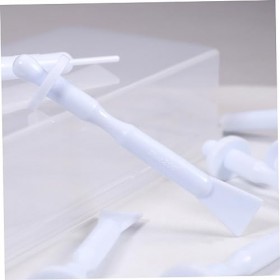 minkissy DÉpilation Nasale Jetable 10 Pièces Polyvalent Spatule Outil Deux En Un De Cire Épilatoire Polyvalent