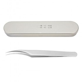 Pince à épiler pour Extensions de Cils en Acier Inoxydable, Pince à Cils Antistatique, PriseEffort, Pince à Cils à Pointe Dro