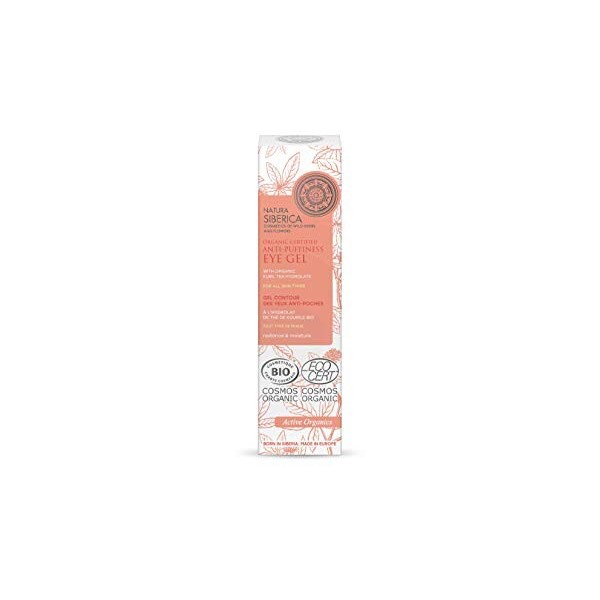 Natura Siberica Éclat & Hydratation Gel Contour des Yeux Anti-Poches Bio 30 ml