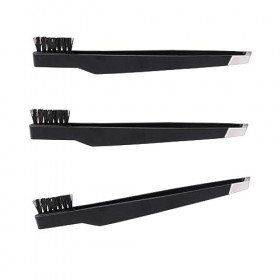 FOMIYES 3 Pièces Outil De Pince À Sourcils Maquillage Brosse À Cheveux À Bouche Oblique Cils Pince À Sourcils Pince À Cils Ou