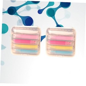 DOITOOL 2 Boîtes Dissolvant Pince À Épiler Inséreuse Inséreuse Dissolvant Portant Outil Inséreuse Accessoires Pince À Épiler 