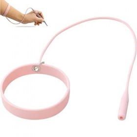 Extension de cils Porte-pinces Bracelet Anneau en silicone Pince à épiler Protecteur Dragonne Pince à épiler en silicone Outi