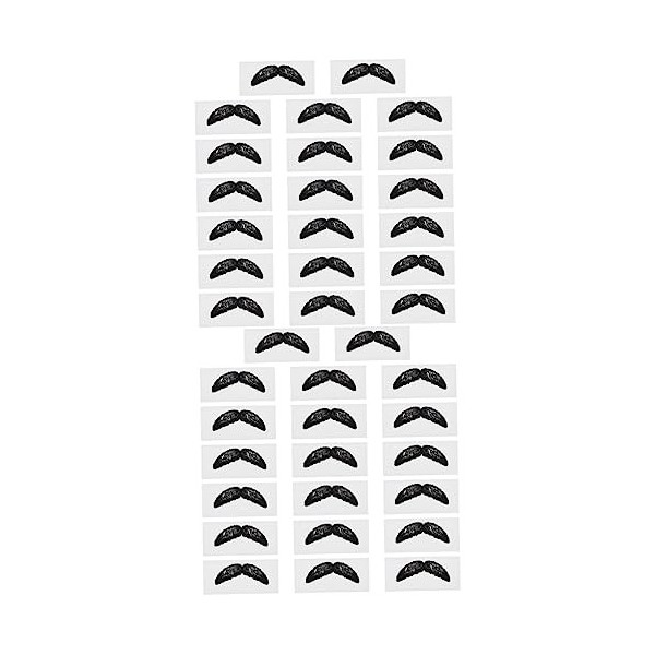 FOMIYES 20 Pièces Autocollants Épilation Nez Cire Kit Barbe Décapant Bandes De Cire Pour LÉpilation Visage Corps Bandes De C