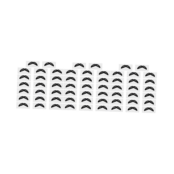 FOMIYES 20 Pièces Autocollants Épilation Nez Cire Kit Barbe Décapant Bandes De Cire Pour LÉpilation Visage Corps Bandes De C